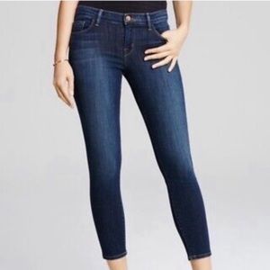 J Brand Capri Mid Rise Skinny Jeans